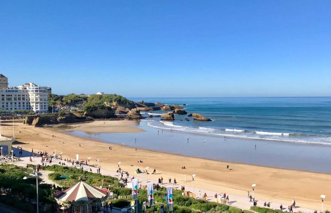 ביאריץ L'Ocean A Perte De Vue, La Grande Plage A Vos Pieds מראה חיצוני תמונה